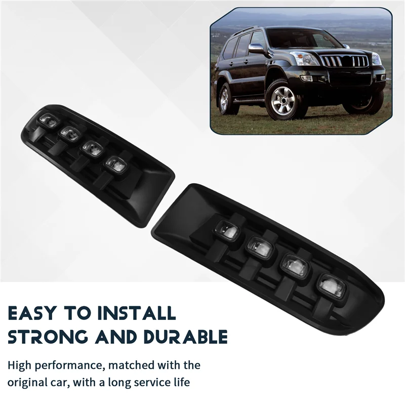 

Светодиодные дневные ходовые огни дневные ходовые огни для Toyota Prado дневные ходовые огни указатель поворота