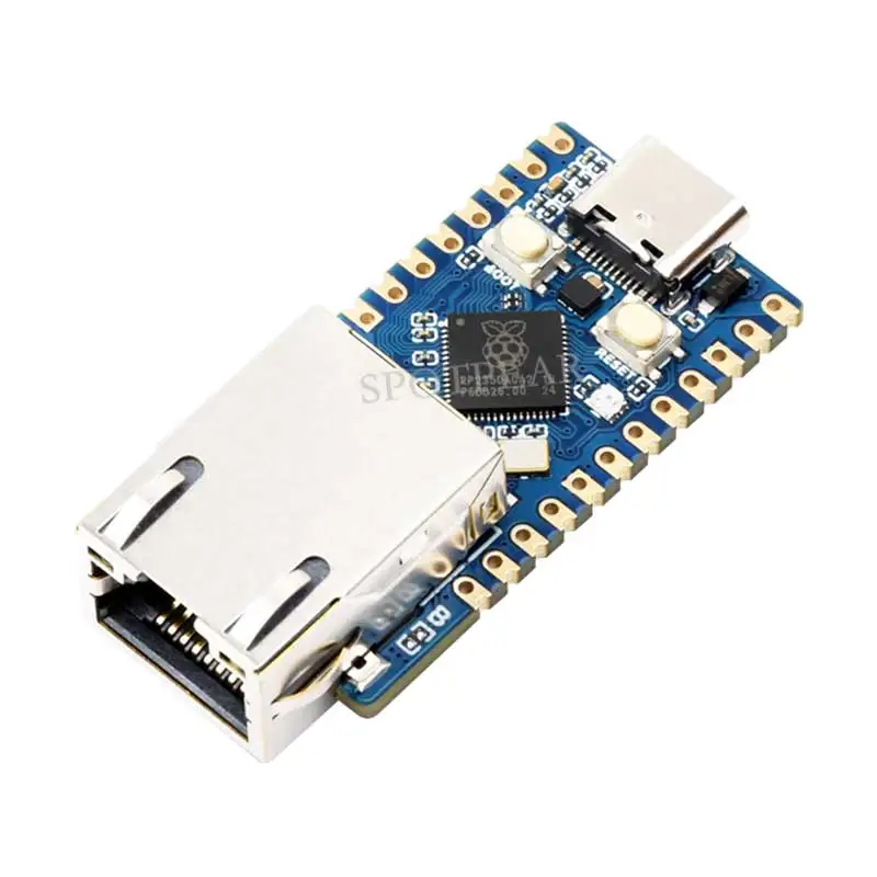 Raspberry Pi Pico 2 RP2350 ETH RP2350A chip CH9120 TCP/UDP Ethernet Network Built-in temperature sensor 4MB Flash/520KB SRAM - Image 5