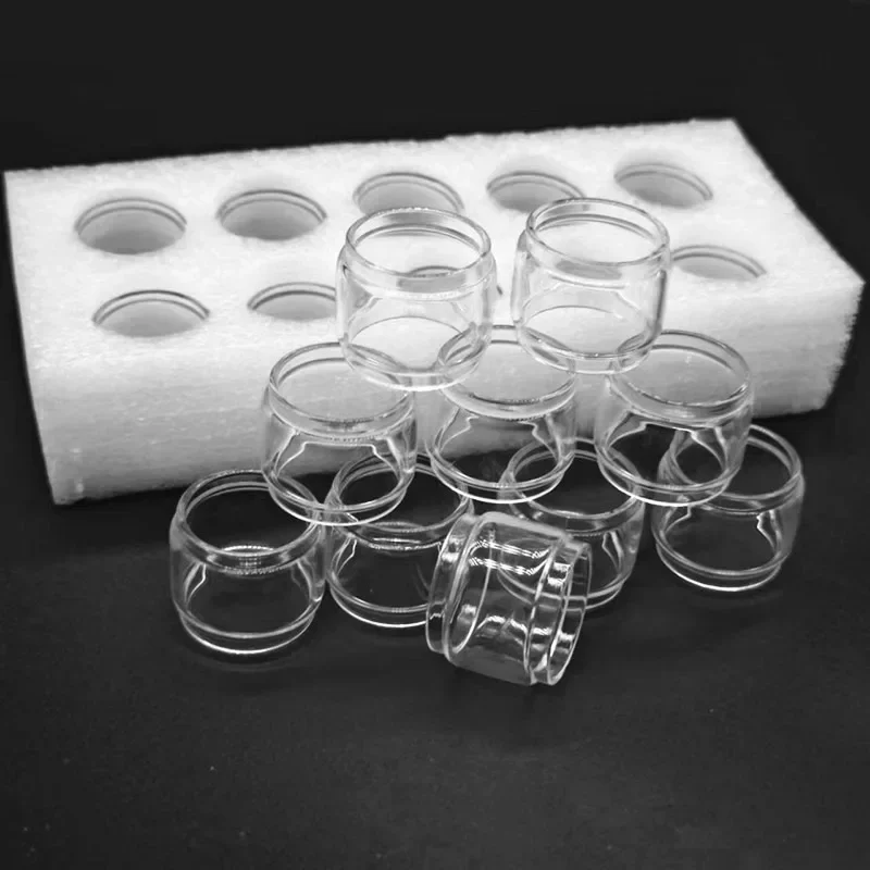 10 Units Bubble Glass Tube Normal For iTank Target 200 100 80 GEN 200 GEN X GTX ONE KIT Gen 80S Glass Container Tank
