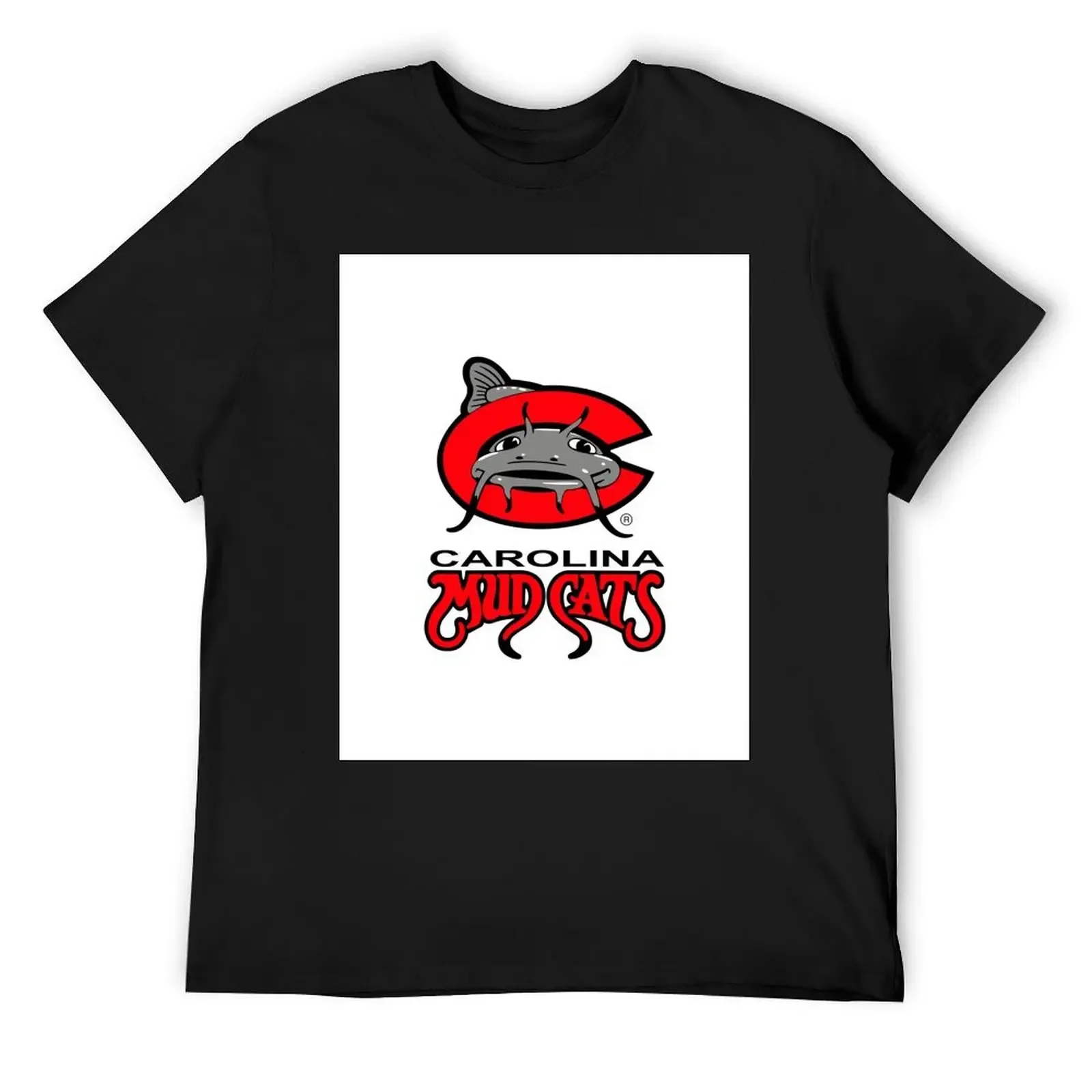 Carolina Mudcats T-Shirt anime stuff shirts graphic tees essential t shirt quick drying T-shirt men