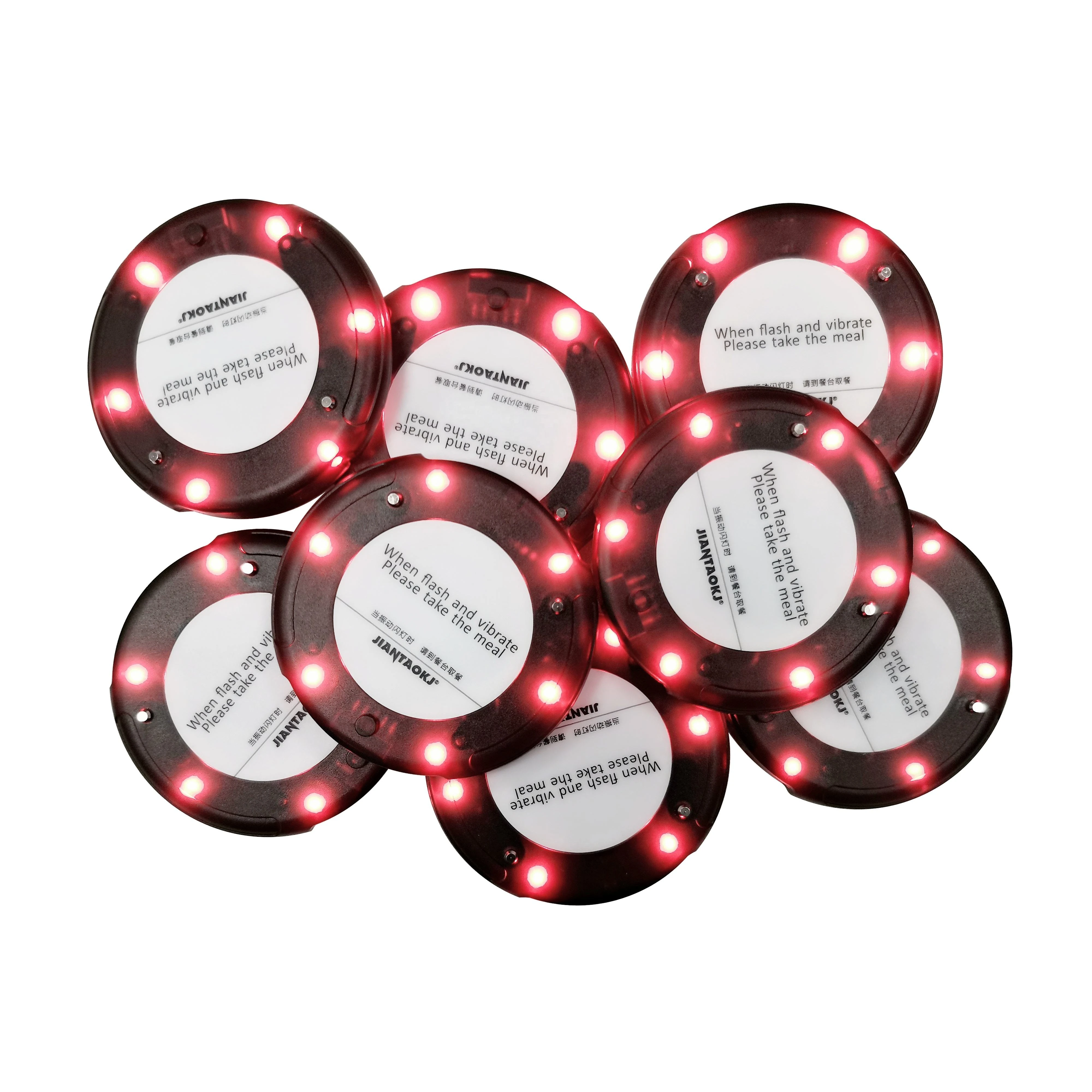 Mini draadloos pagersysteem met vibrerende pieper voor cafés, restaurants, hotels, ziekenhuizen, verpleeghuizen, klinieken