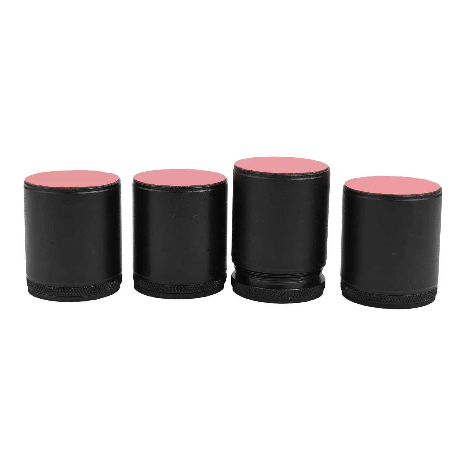 4pcs Furniture Leg Booster Pad Bed Riser Height Adjustable Table Sofa Feet Floor Protector Aluminum Alloy Cabinet Leg Feet Mat