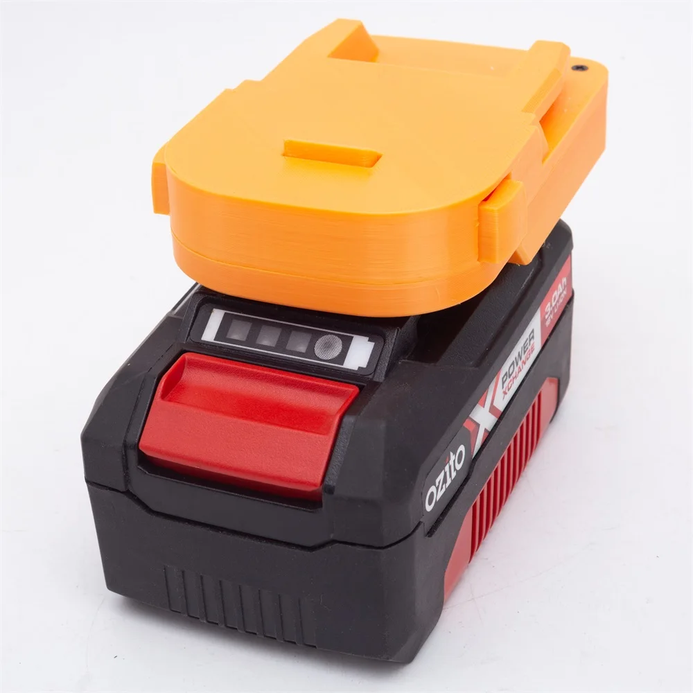 Batterieadapter für Ozito Einhell 18 V Lithium-Adapter auf AEG/starre 18 V bürstenlosen Konverter (Werkzeuge und Batterie nicht im Lieferumfang enthalten).