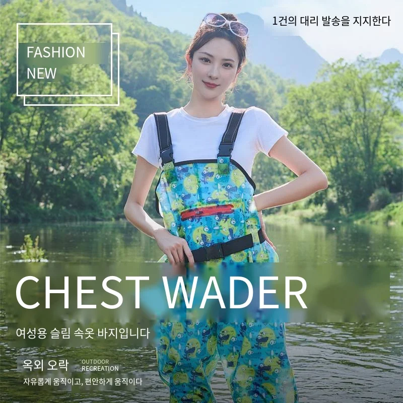 Lure Wading Pants for Lady, River Lake Fishing Waders,トラベルシーウェア,アウトドア防水オーバーオール,通気性の快適さ,ピンク