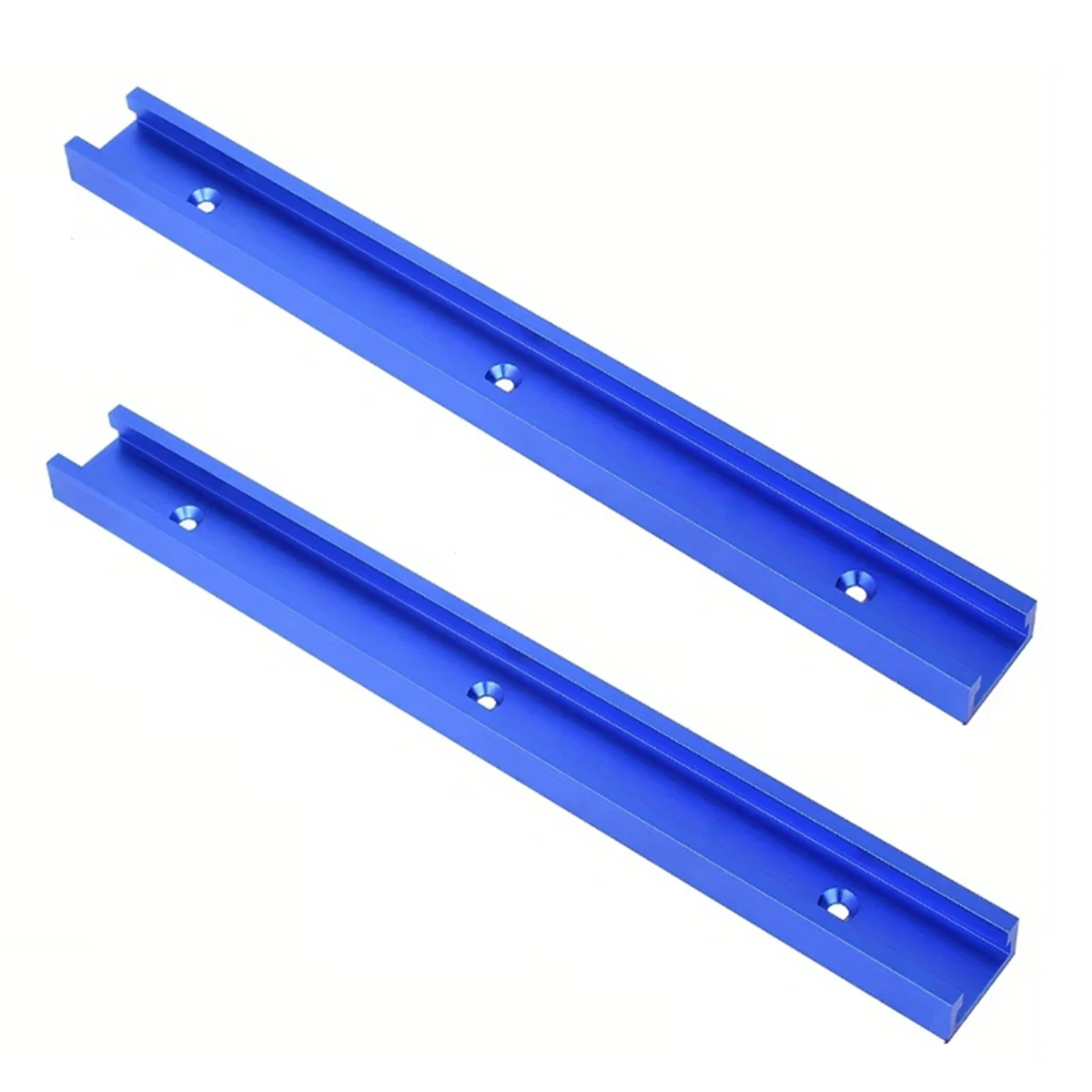 2Pcs 30 Type T-Track T-Slot Miter Track Jig Fixture Slot Connector Woodworking Chute Rail Carpentry Tools 50cm