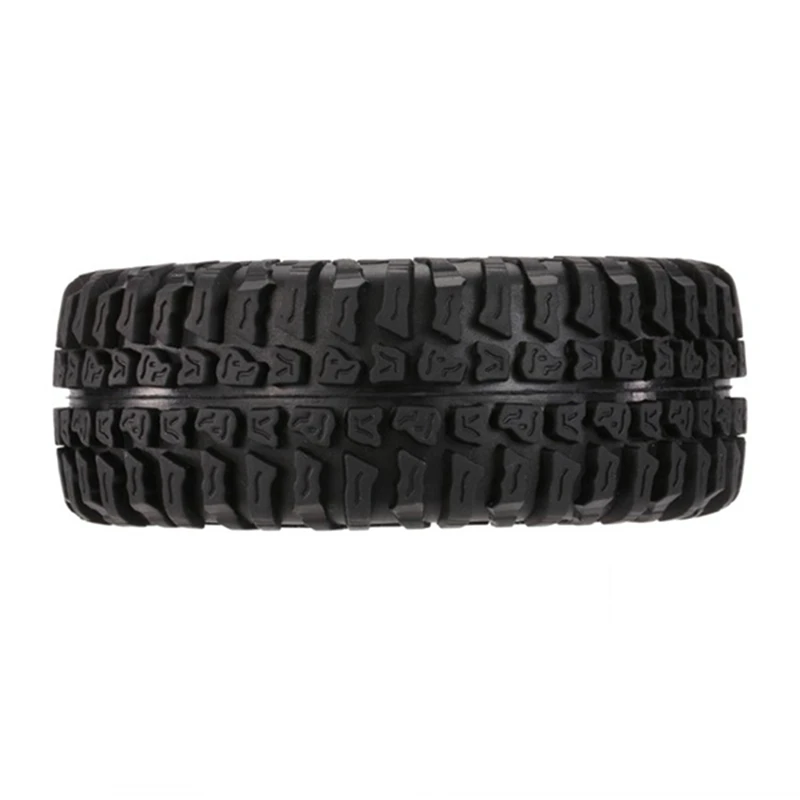 4PCS 1/24 RC Model Car Tyres Plastic Hub Tread For 1/24 RC Crawler Car Axial SCX24 90081 RGT Upgrade Part