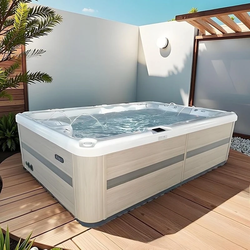 Outdoor Villa B & B Spa Bath Household Large Heated Bath Hot Spring Spa Surfing Massage Insulation Cover