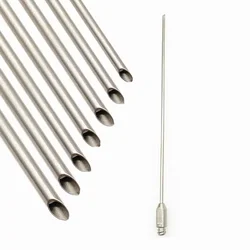 Liposuction Cannula Incision Single hole Cannula Fat Harvesting Cannula one hole Stainless Steel fat transfer needle