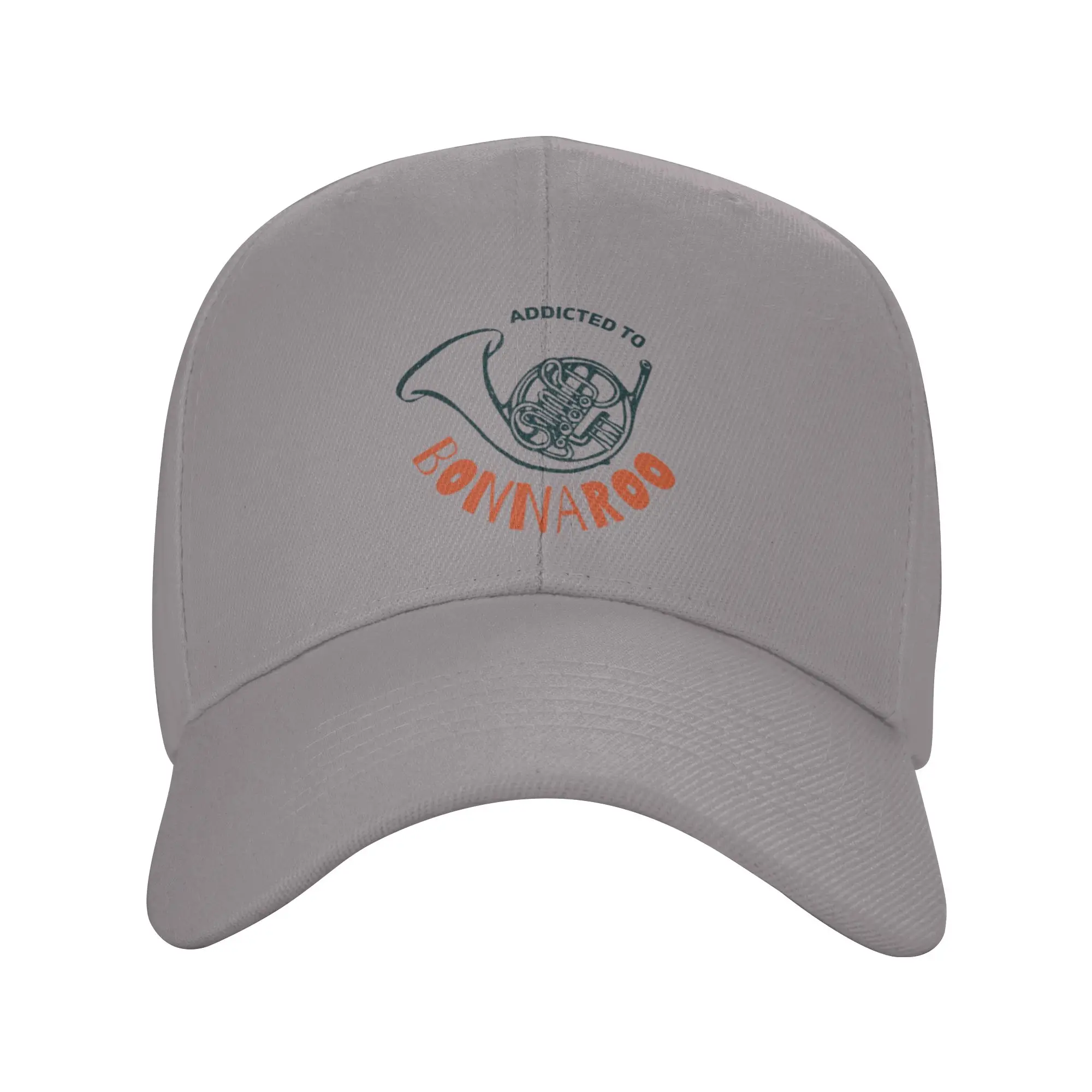 Addicted to Bonnaroo Design Trendy Baseball Cap Camping Canvas Snapback Cap