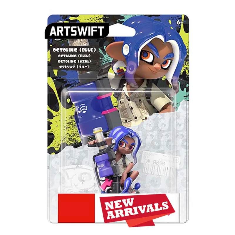شخصية ARTSWIFT Smallfry Inking Octoling NFC - منطقة النسخة الآسيوية الحرة النادرة القابلة للتجميع لـ NS المتوفرة