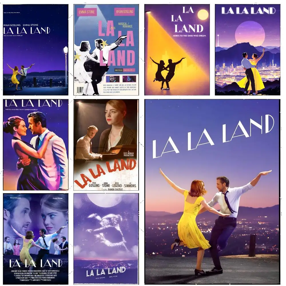 movie musical L-La La Land Poster Premium Decor Art & Gift for Household Lounge Home Ornaments