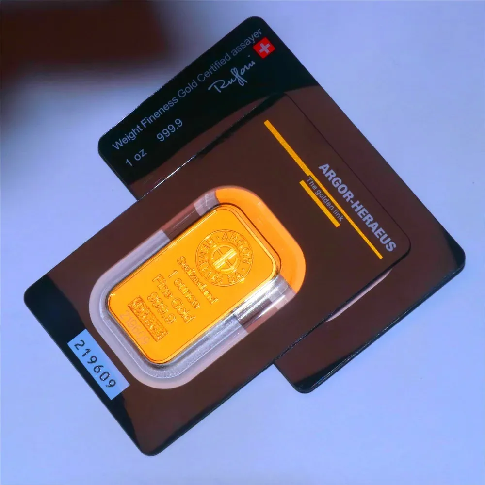 가짜 골드 바 플라스틱 황금 문진 홈 장식 불리언 바 시뮬레이션 장식 공예, 크리에이티브 골드 벽돌 장식 장난감 가게  Best5