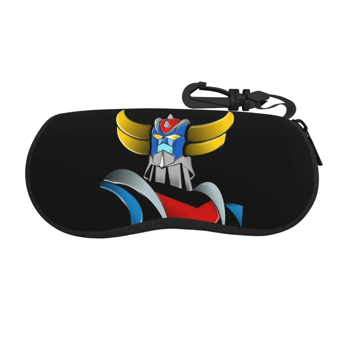 Custom Goldorak Grendizer Shell Eyeglasses Protector Cases Men Women Sunglass Case Anime UFO Robot Goldrake Glasses Pouch