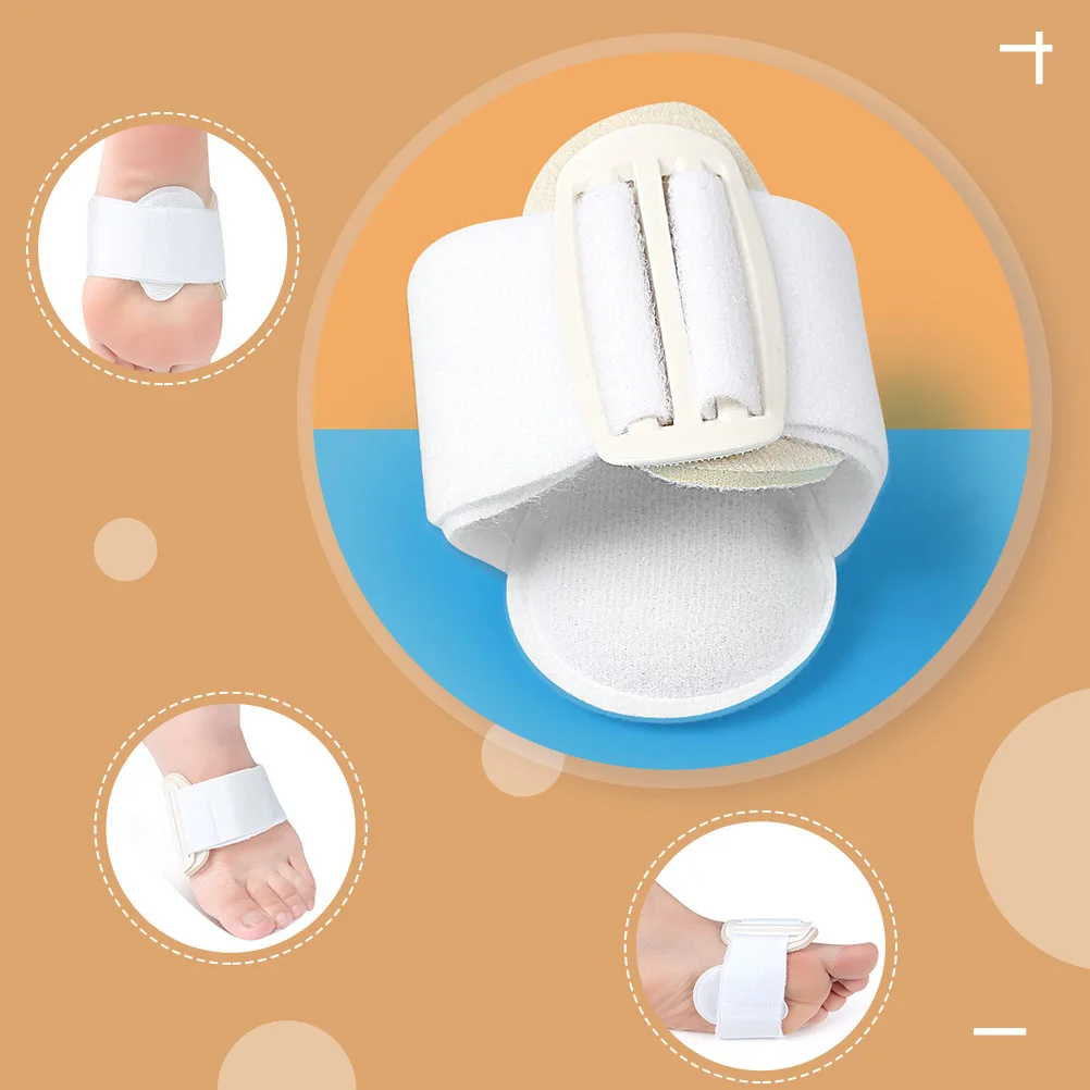 

2Pcs Foot Arch Support Cushions Pads for Flat Feet High Shock Absorption Feet Care Protective Pads Suitable for Men