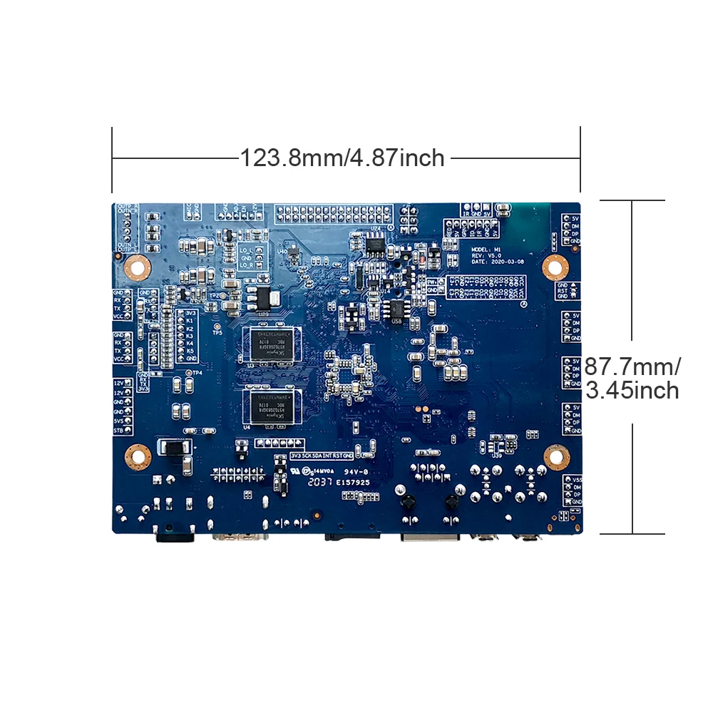 Imagem -02 - Liontron m1 Motherboard Display Comercial Máquina de Publicidade Rk3188 Processador Rockchip Arm Rs232 Rs485 I2c Gpio Android Linux