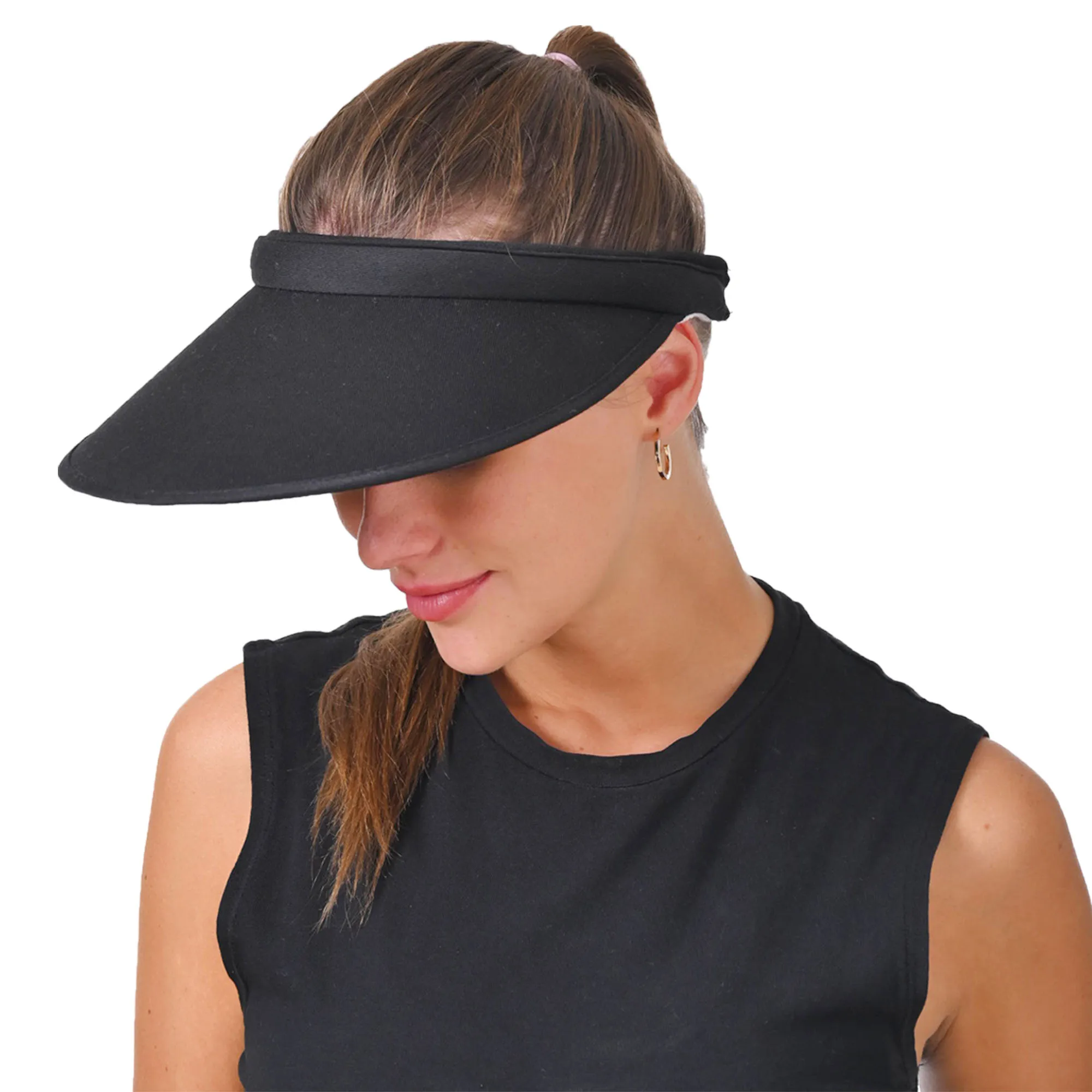 Summer Sun Hat Portable Wide Brim Beach Hats Outdoor Traveling Foldable Visor Hat Multi-function Straw Cap Suncap for Women
