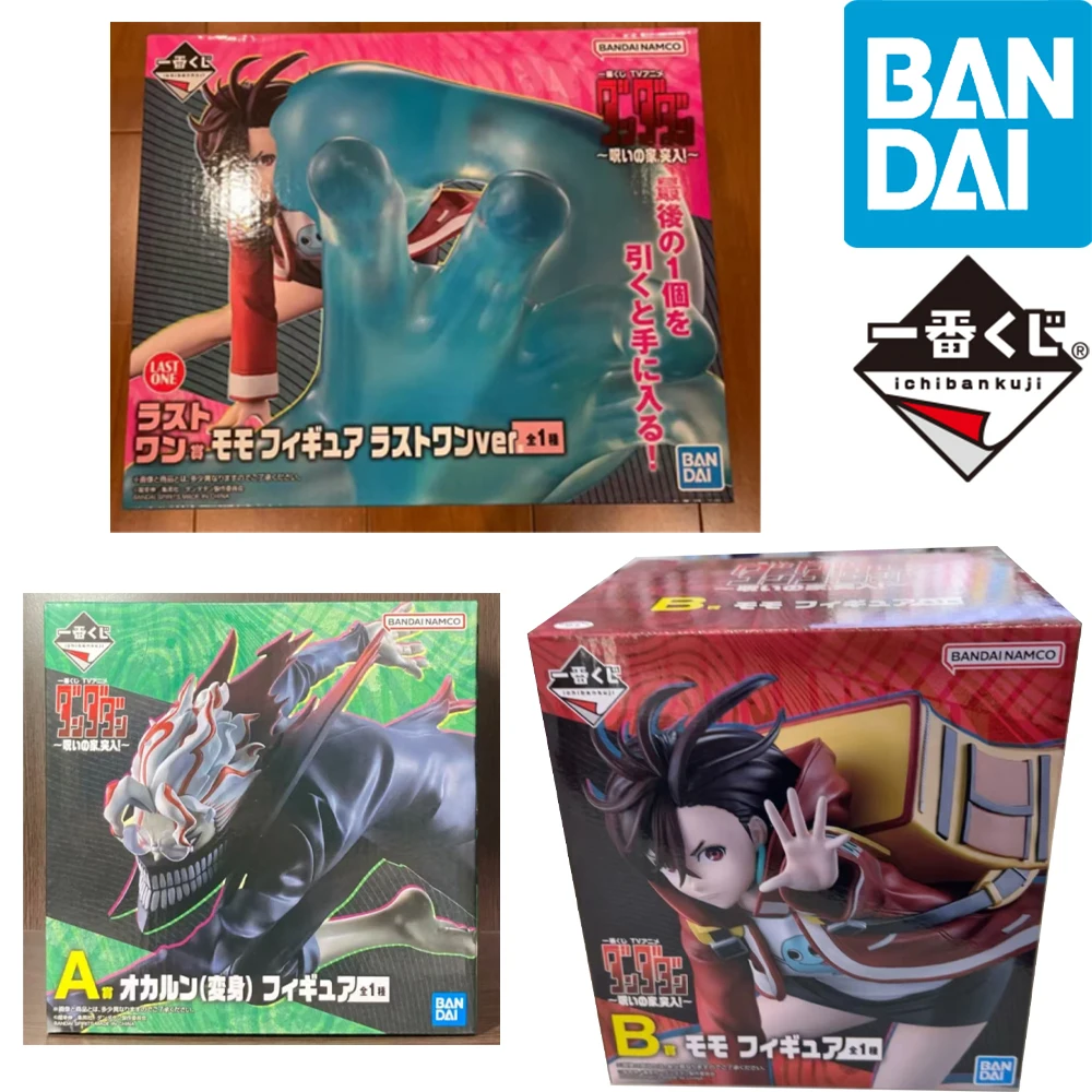 

В наличии оригинальная аниме-фигурка Bandai Spirits Ichiban Kuji Dandadan Takakura Ken Ayase Momo, экшн-фигурка, коллекция гаражного комплекта