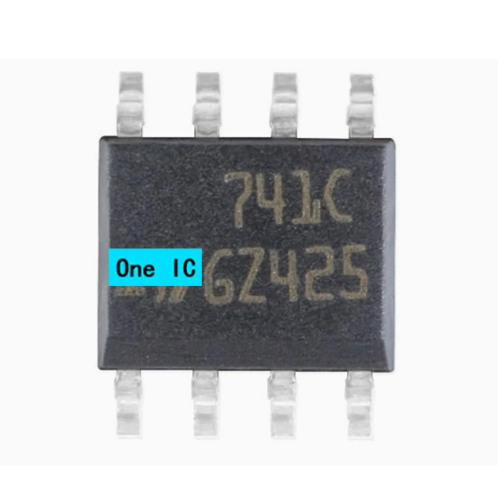 10pcs/lot 100% Original UA741CDT 741C  SOP     Brand New Genuine Ic