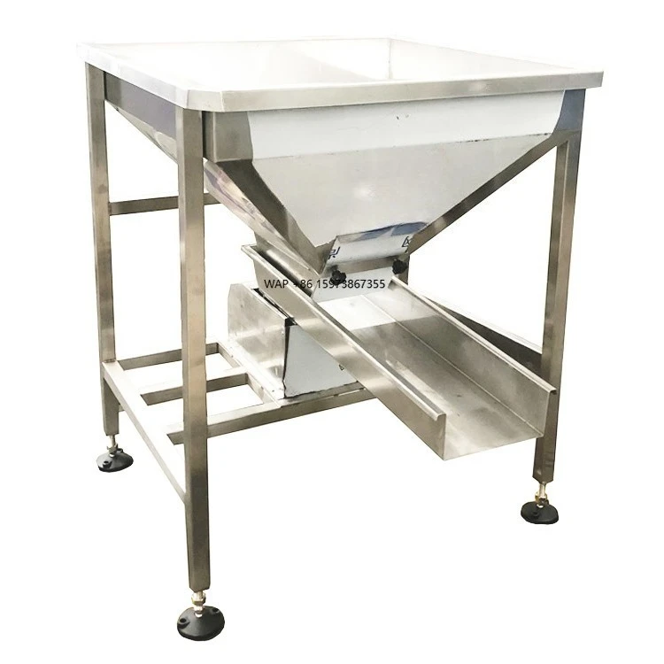 

China Factory Made 304 Stainless Steel Strong Working 150L Hopper Vibrating Feeder