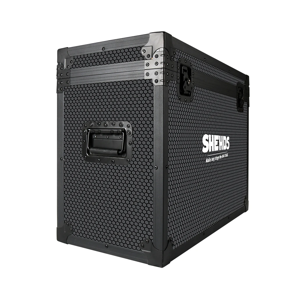 Nur Flightcase für 19X15W Moving Head Light Wood Flight Case mit Rädern Disco DJ Club Bar Bühne
