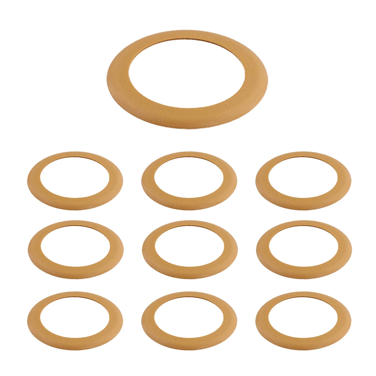 النوعية! 10 قطعة 1100 واط ضاغط الأسنان استخدام بيستونز بوليميد حلقة مطاطية خالية من الزيت ضاغط الهواء PTFE خواتم