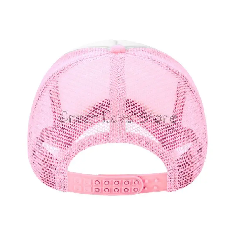 قبعة بيسبول شبكية مضاعفة "I Fancy You" صيفية خارجية قابلة للتنفس للحماية من الشمس للجنسين قبعة قابلة للتعديل للسفر #4