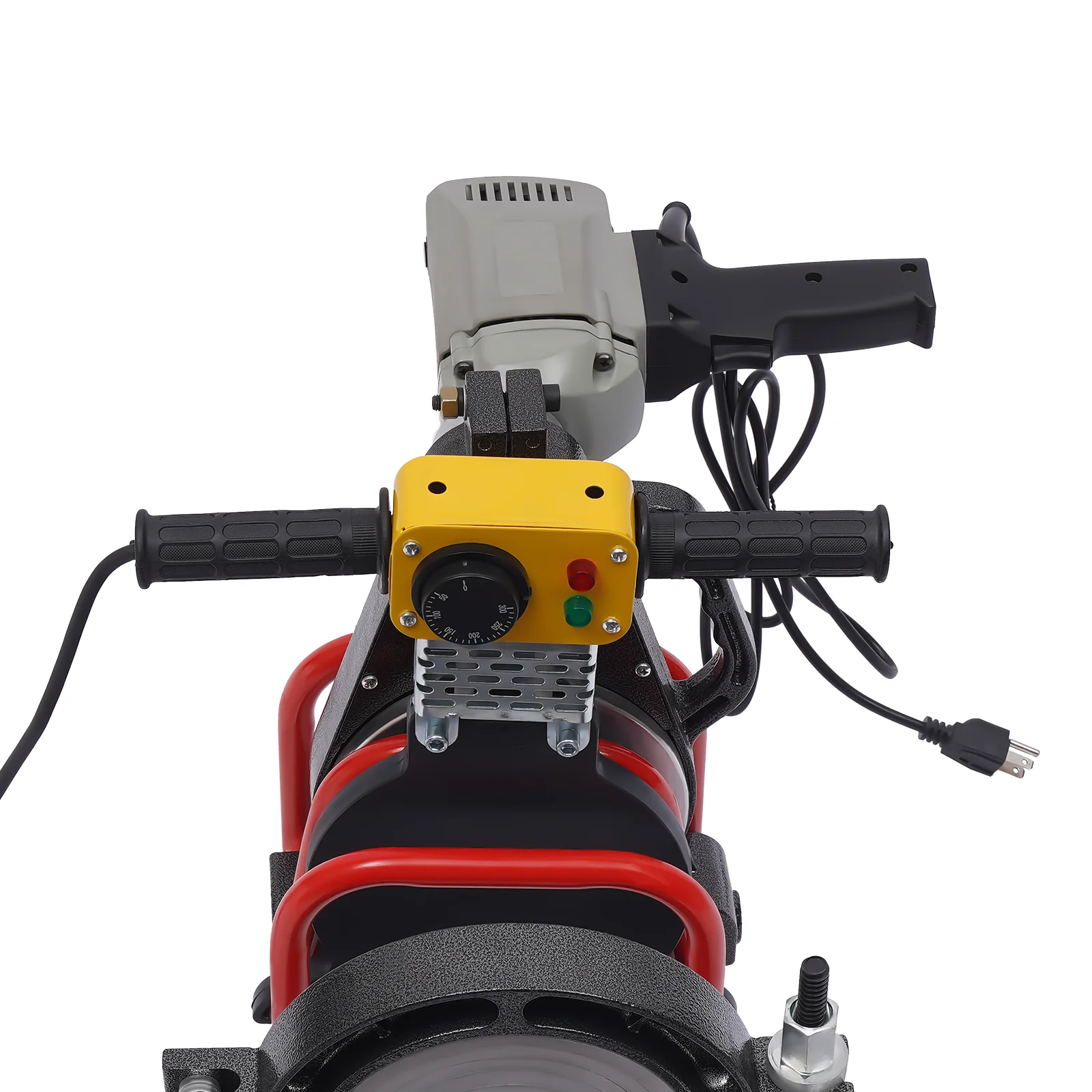 Manually Operated Button Fusion Welding Machine 2-Ring Single Column Pipeline Welding Butt Welding Machine 1.5Kw/110V