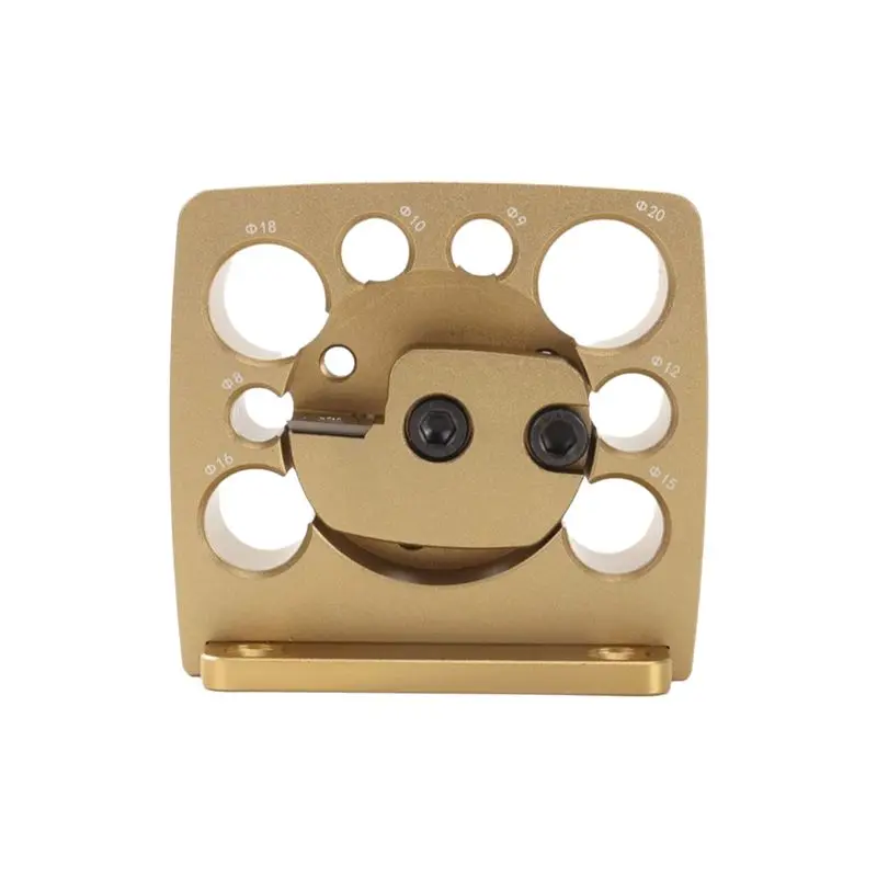 FAST-8Holes Dowel Maker Jig Kit W/ Carbide Blades -Metric Woodworking Electric Drill Milling Dowel Round Rod Auxiliary Tool