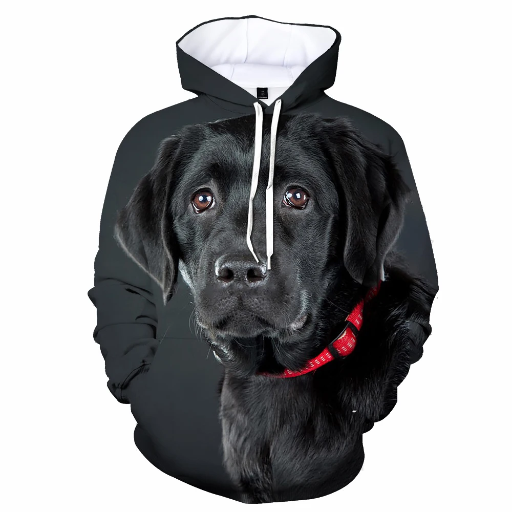 Newest Labrador Retriever 3D Hoodie Personality Fashion Pet Dog Men Women Fun Casual Hip-hop Pullover Hoodie