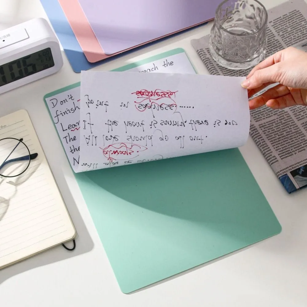 

Table Cover Anti-slip Student Desk Mats Plastic A3 A4 A5 A6 Writing Pad Mat Waterproof Sewing Cutting Mats School Office