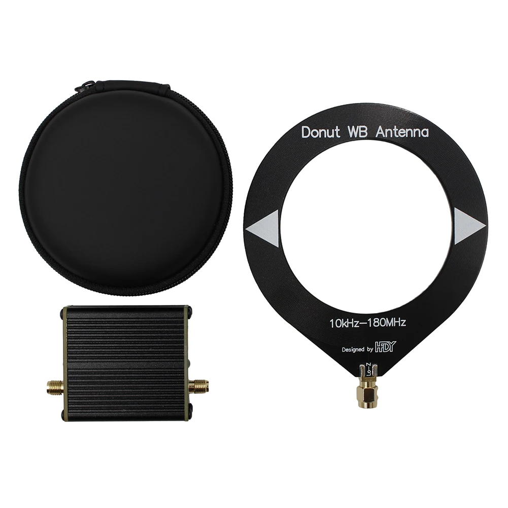 Donut Broadband Antenna Frequency 10kHz-180MHz With Low Impedance Converter Low-impedance Converter For All Radios