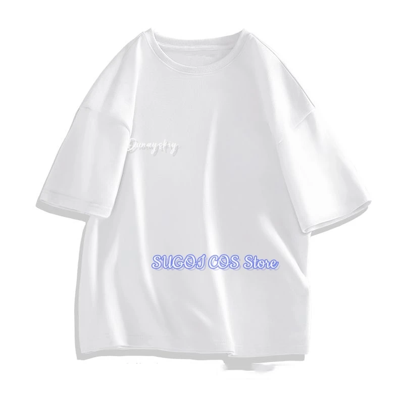 Demon Huntrix Zoey Cosplay KPOP Girls Group Stage Hunters Cosplay White Shirt Uniform Halloween Party Outfit For Woman 2025