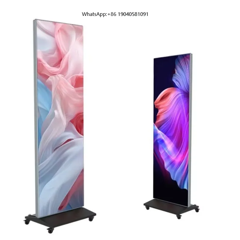 Thinest Advertising Waterproof Large Led Screens Module 2025mm*600MM Indoor Outdoor Led Poster Panel Screen