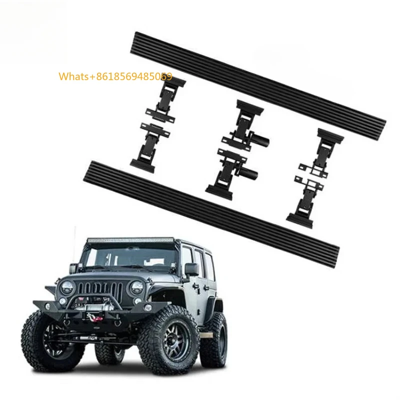 Best Rock Slide Power Running Boards Gladiator 2020-2024 4x4 Side Steps Car Accessories