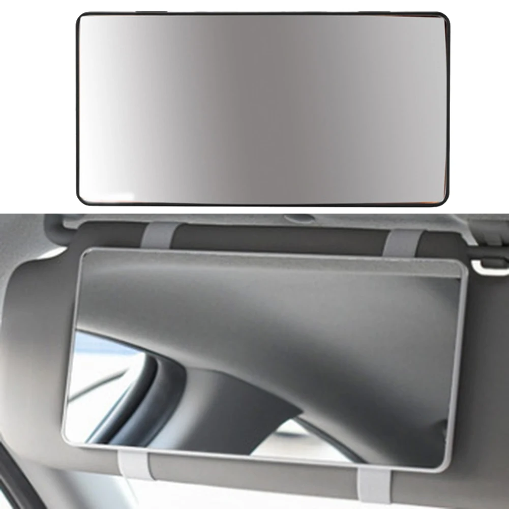 Sun Visor Mirror Car Makeup Mirror Car Interior Accessory High Definition Reflection Car Mounted Makeup Mirror