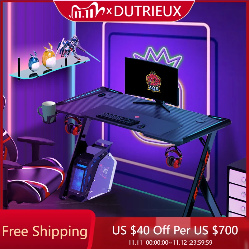 

High Quality Gaming Computer Desks Console Setup Creativity Creativity Computer Desks Organizers Keyboard Escritorios Furniture