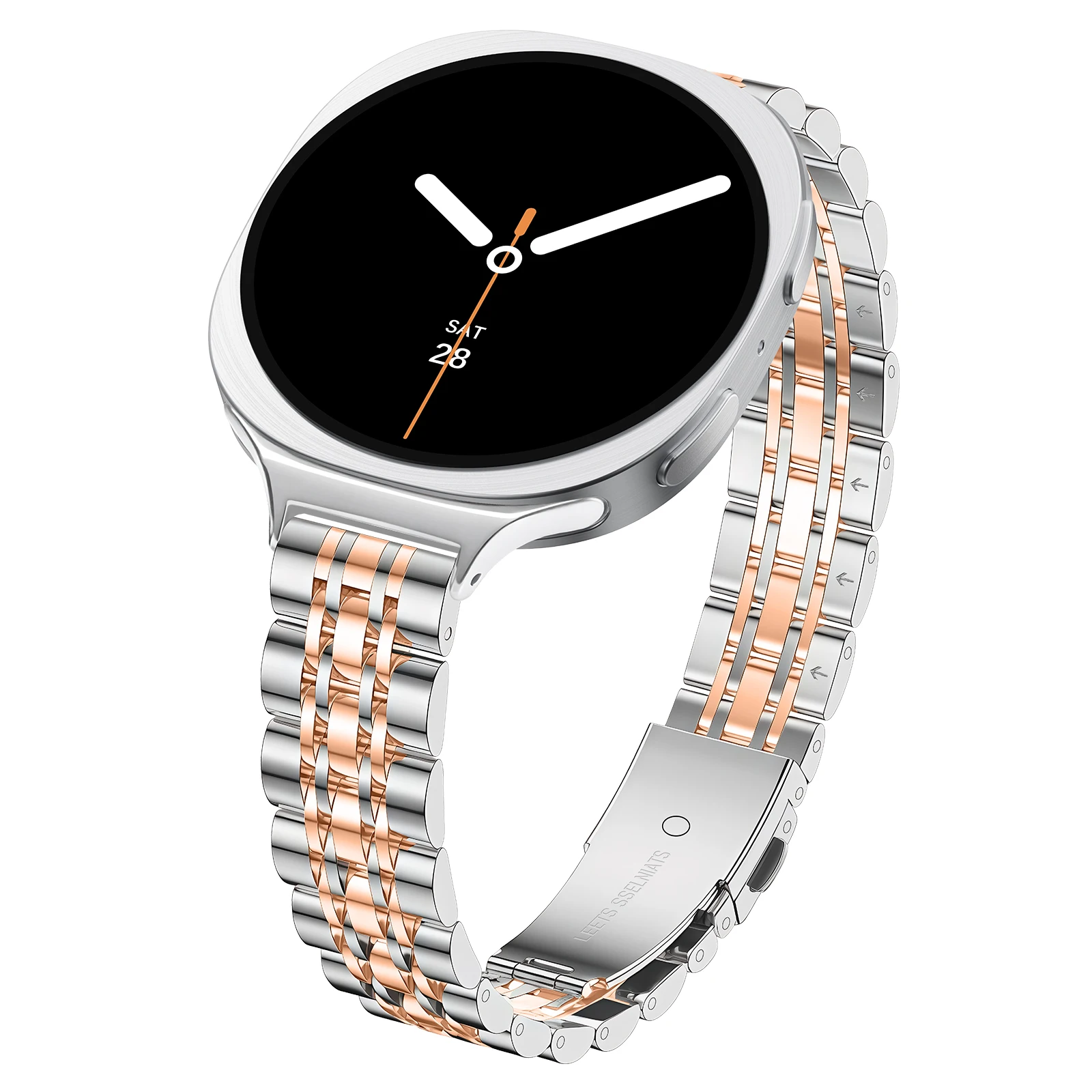 Stainless steel Straps for Samsung Galaxy watch 9/8 classic 40mm 44mm 46mm Metal Wrist Link bracelet correa Galaxy watch 8 Bands