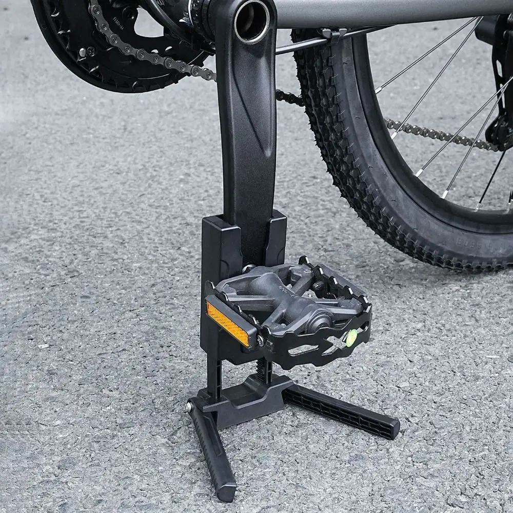 

Foldable Bicycle Parking Stand Stable Support Adjustable Bike Kickstand Convenient Sturdy Cycling Accessories Road Bikes
