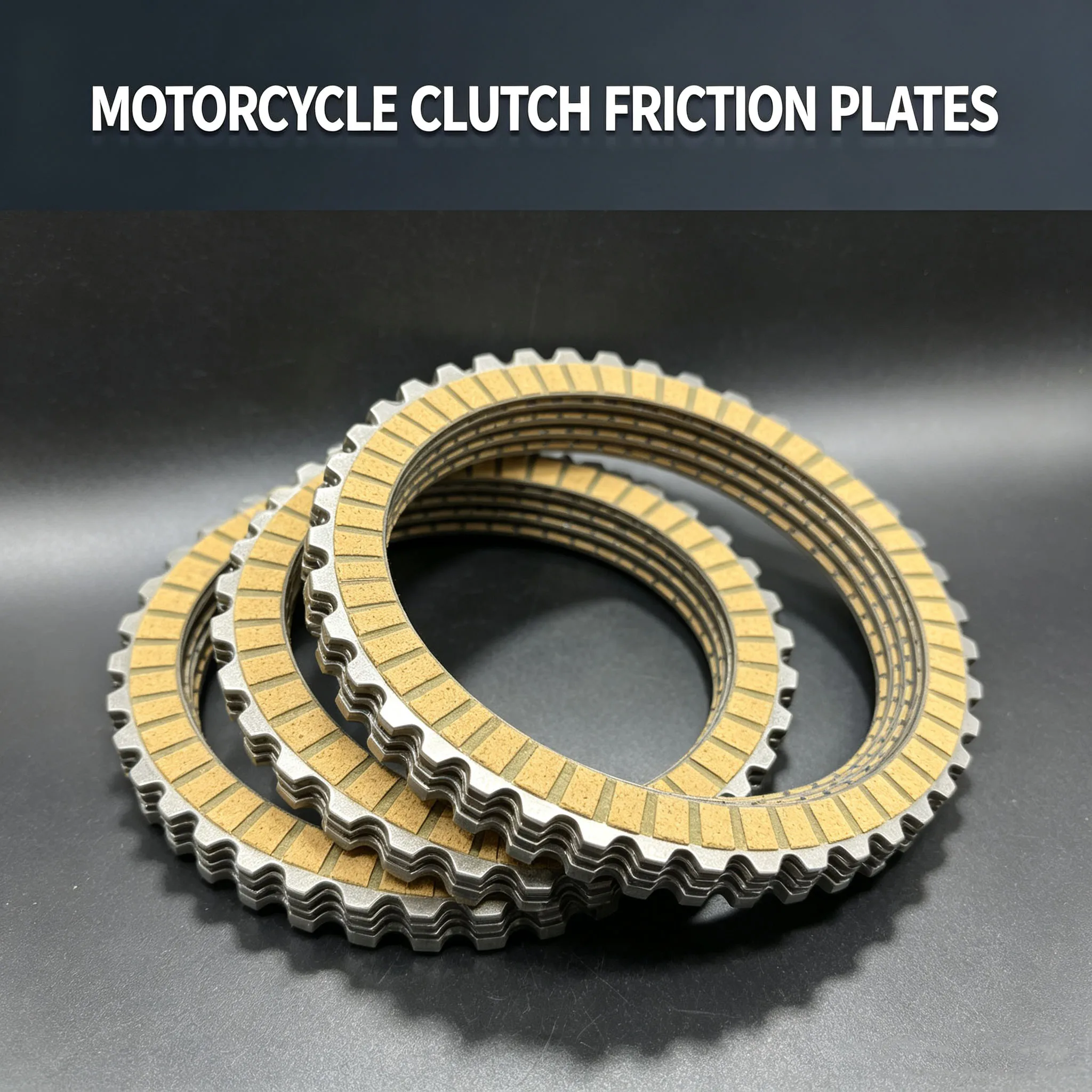 Clutch Friction Plates Discs Fits Harley Davidson XL883 XL1200 2006-2015