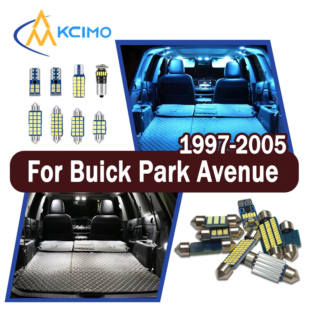 

Long lifespan CANBUS LED Interior Lights-Bright Dome Map Door Kit for Buick Park Avenue 1997-2005 Easy Install High Quality