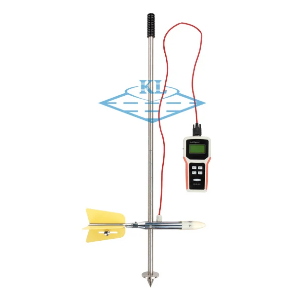 Most Popular Portable Electromagnetic Level Water Flow Velocimeter Water Flow Velocity Meter MGG/KL-DCB Hydrology velocity mete