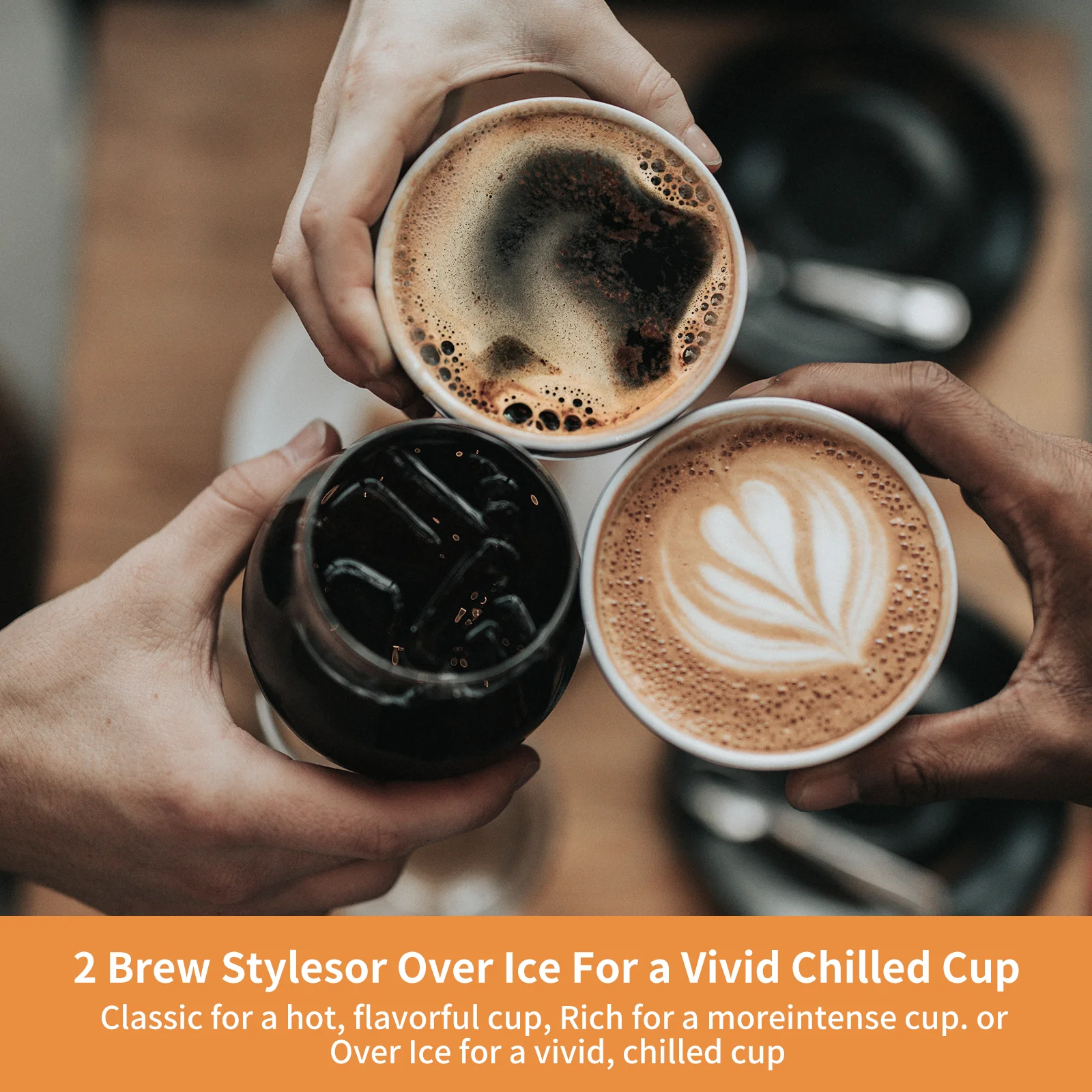 Commercial capsule coffee machine, Portable mini espresso machine, Desktop mini coffee maker, Energy-saving mode, Silent office