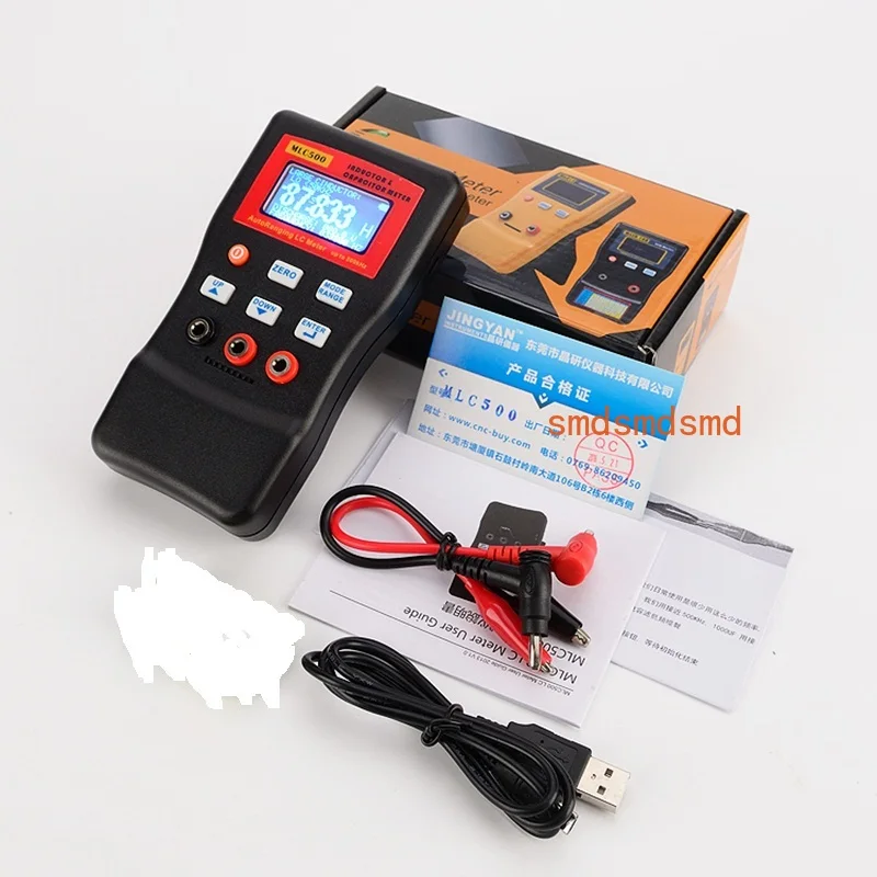 

Precision Digital Capacitance Inductance Meter AutoRange Component Tester 500KH LC RC Oscillation Inductance Multimeter 0.01pF