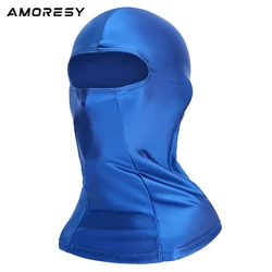 AMORESY Balaclava series headgear spandex ice silk sunscreen full face mask outdoor riding