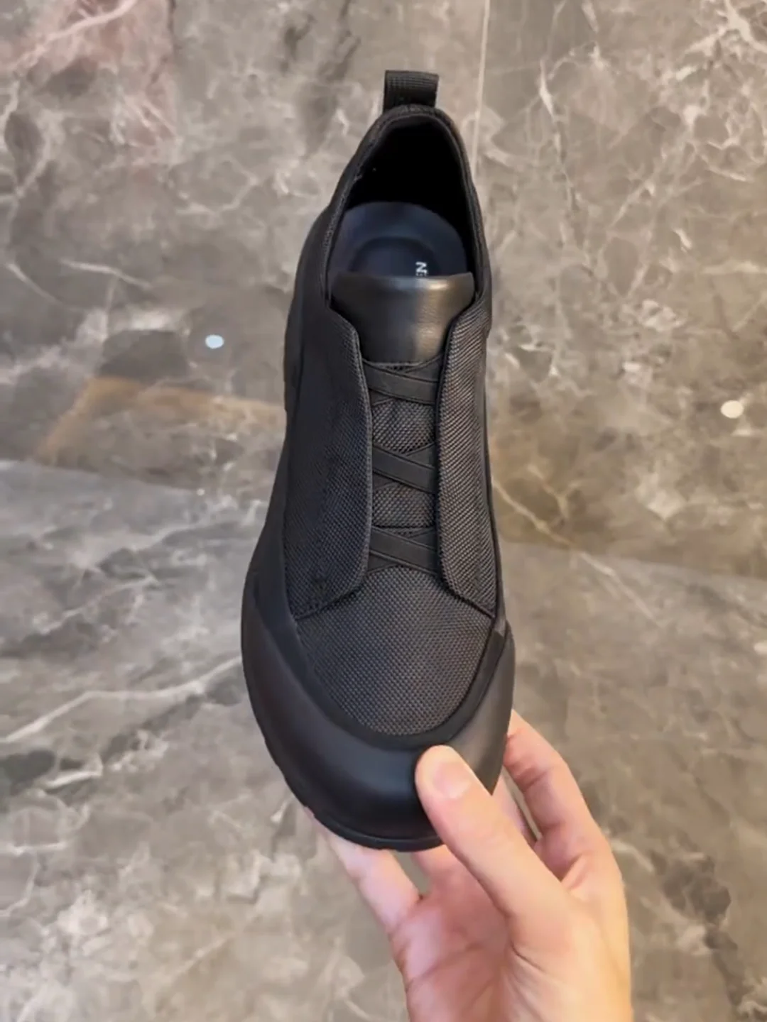 

Comfortable Tech Fabric Men's Casual Outdoor Shoes Fashionable Versatile High-End Feel Personality Cool Low Cut Spring Season