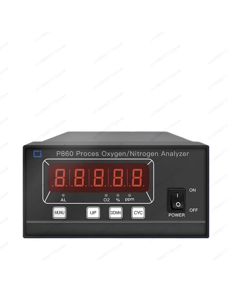 

P860 Multifunctional Gas Detector Nitrogen Oxygen Concentration Purity Analyzer Industrial Oxygen Detector