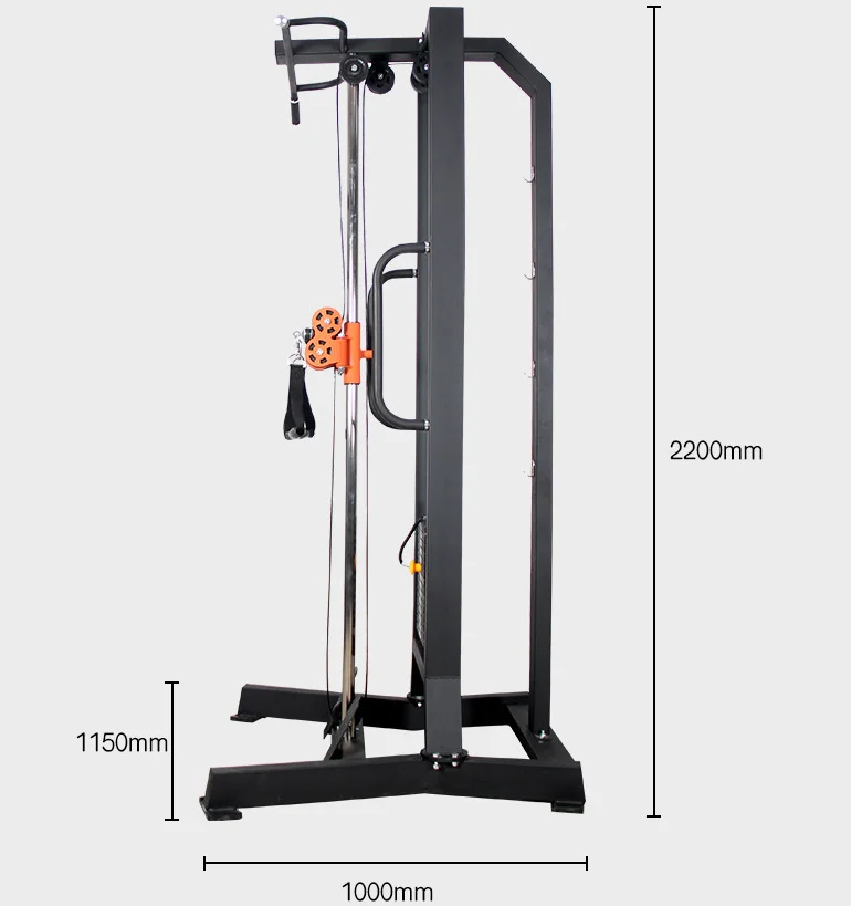 Dispositivo de entrenamiento integral único multifuncional, gimnasio pequeño, máquina combinada grande, individual, pequeño