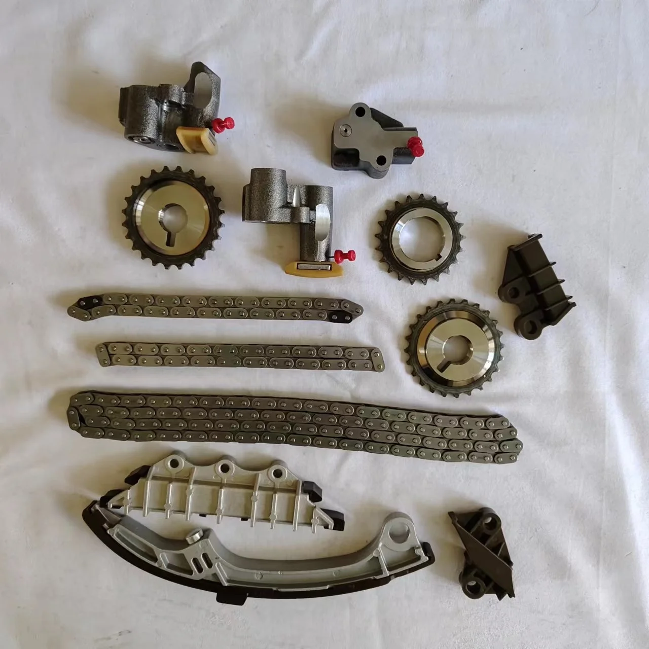 Комплект цепи ГРМ Vq37 Vq35 для двигателя Lnfiniti Qx4 3.5l Pathfider 2001-2004 VQ35DE VQ37DE 13028-31u10 13070-31u00 KB-55