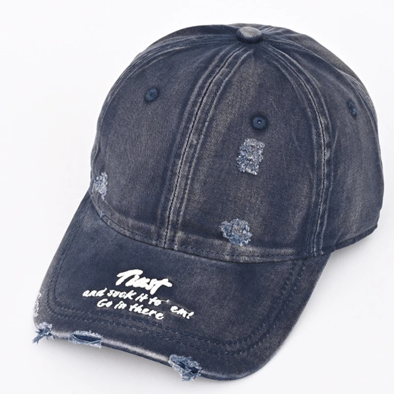 faded vintage baseball cap for men women