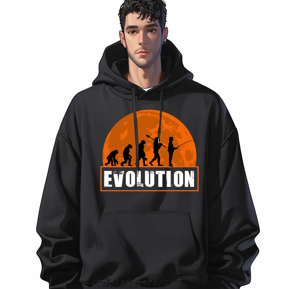 

Evolution of Man Human Fishing Evolution Girl Free Shippping Items Lowest Prices New Shirts And Oversize Long Sleeve Character